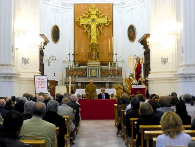 presentazione dell'opuscolo "La Chiesa del Crocifisso di Noto" (14 maggio)