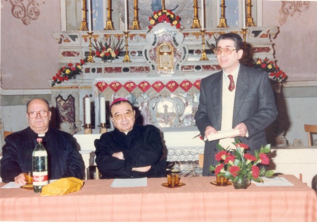 inaugurazione del monumentino del B. Antonio Etiope (11 gennaio)