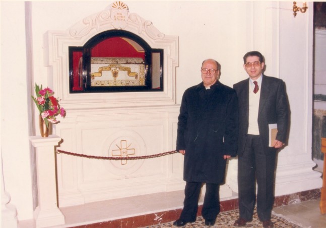 inaugurazione del monumentino del B. Antonio Etiope (11 gennaio)