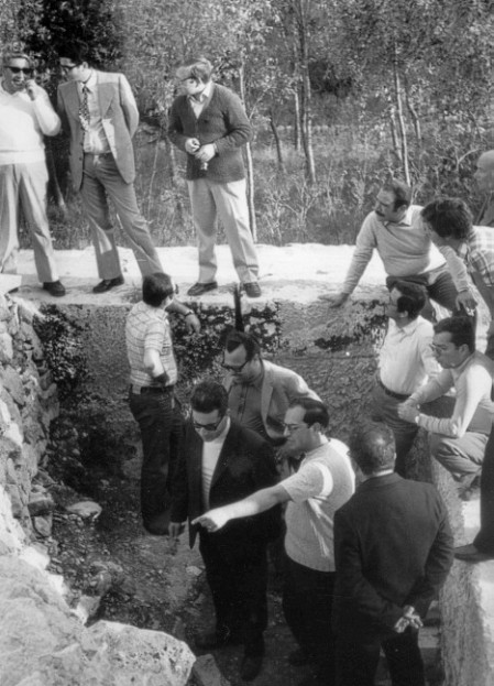 Visita dei soci allo scavo della chiesa di S. Elia (26 maggio)